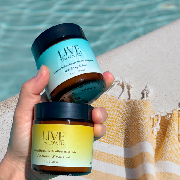Mineral Sunbalm, Family & Reef Safe  – | 4 oz - Live Tallowed